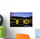 Kintai Bridge Night Time Wall Decal