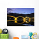 Kintai Bridge Night Time Wall Decal