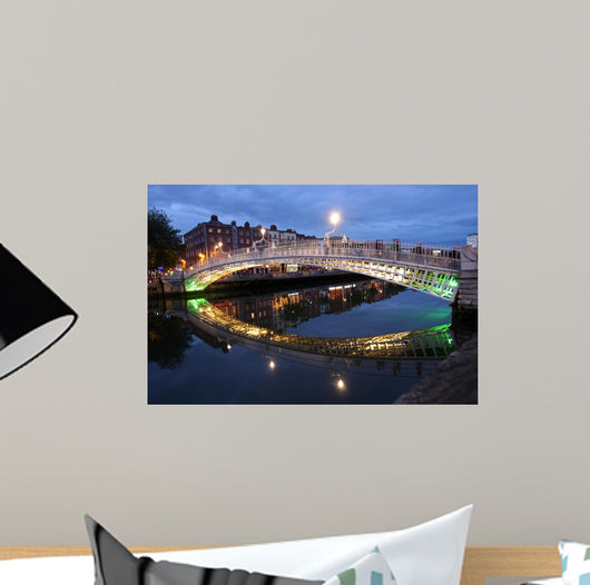 Ha'penny Bridge Dublin Ireland Wall Decal