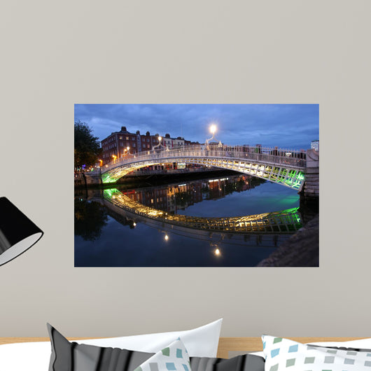 Ha'penny Bridge Dublin Ireland Wall Decal