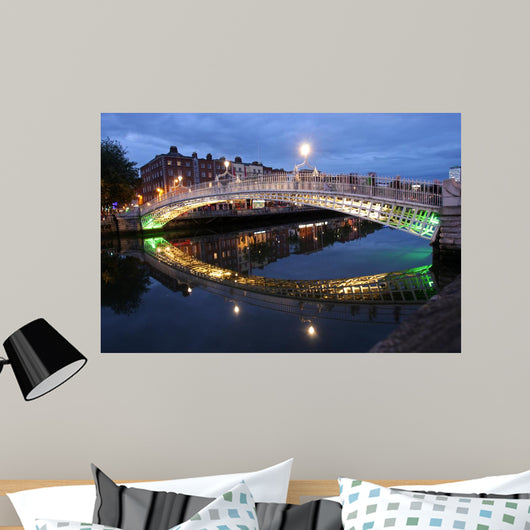 Ha'penny Bridge Dublin Ireland Wall Decal