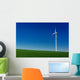 Solitary Wind Turbine Wall Decal