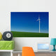Solitary Wind Turbine Wall Decal