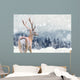 Deer Winter Wall Decal