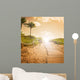 Path Sand Going to Wall Decal