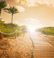 Path Sand Going to Wall Decal