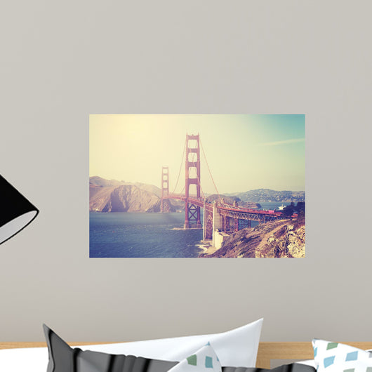Vintage Toned Picture Golden Wall Decal