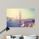 Vintage Toned Picture Golden Wall Decal
