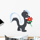 Cute Little Skunk Wall Decal