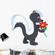 Cute Little Skunk Wall Decal