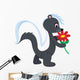 Cute Little Skunk Wall Decal