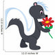 Cute Little Skunk Wall Decal