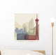 Las Vegas Skyline Poster Wall Decal