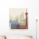 Las Vegas Skyline Poster Wall Decal