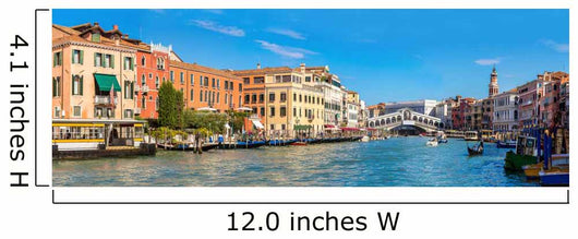 Gondola Rialto Bridge Venice Wall Decal