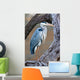 Grey Heron Standing Tree Wall Decal