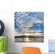 Altocumulus Clouds over Beach Wall Decal