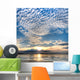 Altocumulus Clouds over Beach Wall Decal