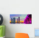 Miami Florida Sunset Colorful Wall Decal