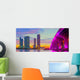 Miami Florida Sunset Colorful Wall Decal