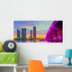 Miami Florida Sunset Colorful Wall Decal