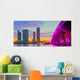 Miami Florida Sunset Colorful Wall Decal