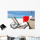 Santa's Hat and Chaise Wall Decal Design 1