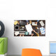 Business People Working Office Wall Decal