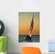 Gold Sails 2 Wall Decal