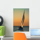 Gold Sails 2 Wall Decal