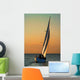 Gold Sails 2 Wall Decal
