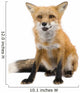 Red Fox Wall Decal