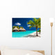 Over Water Bungalows Tropical Wall Decal