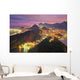Night Rio Janeiro Brazil Wall Decal