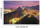 Night Rio Janeiro Brazil Wall Decal