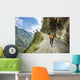 Adventure Travel Downhill Biking Wall Decal