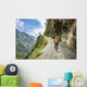 Adventure Travel Downhill Biking Wall Decal