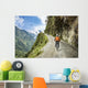 Adventure Travel Downhill Biking Wall Decal