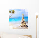 Art Tropical Christmas Holiday Wall Decal