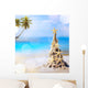 Art Tropical Christmas Holiday Wall Decal