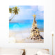 Art Tropical Christmas Holiday Wall Decal