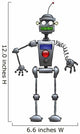 Robot Wall Decal