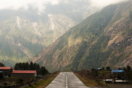 Dangerous Airport Strip Lukla Wall Decal