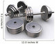 Barbells and Weights Wall Decal