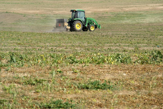 Tractor Tilling Field Wall Decal