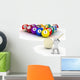 Billiard Balls and People Wall Decal