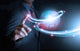 Smart Hand Push Futuristic Wall Decal