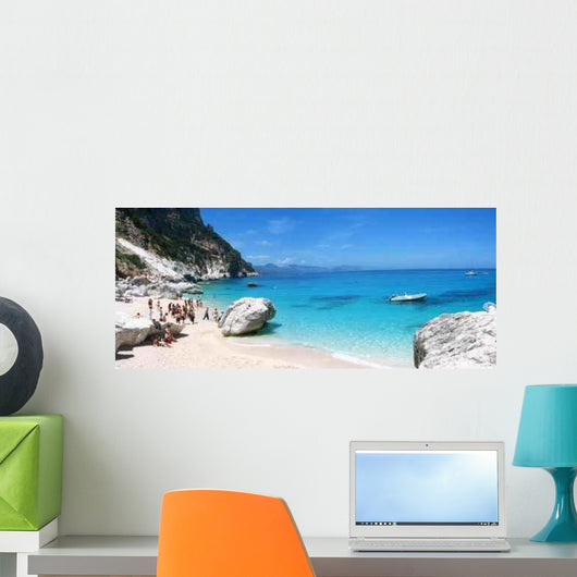 Sardinia Beach Wall Decal