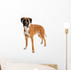 Fawn-colored Boxer Wall Decal