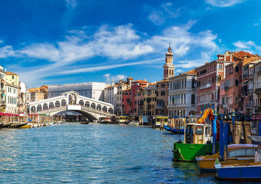 Gondola Rialto Bridge Venice Wall Decal